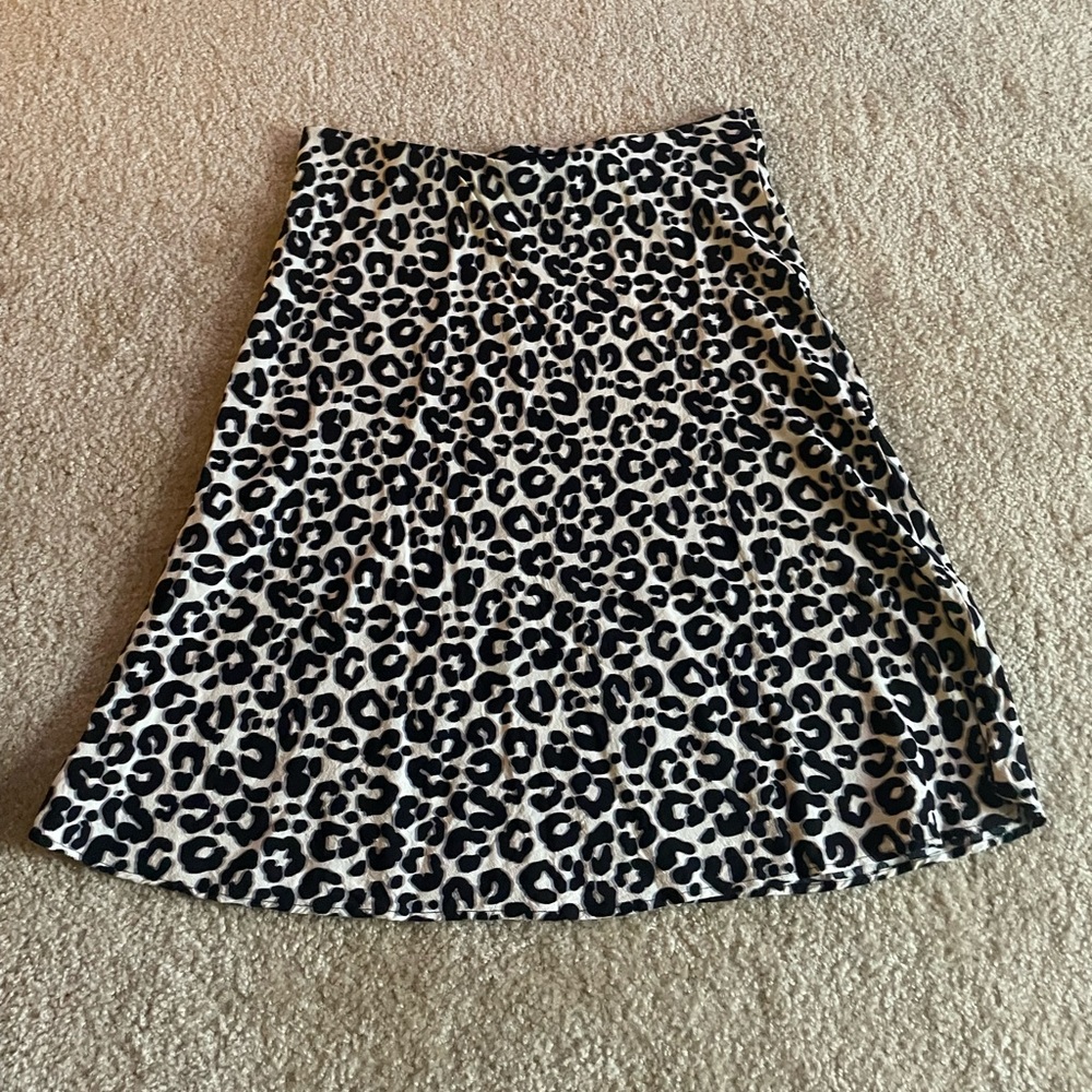 Terra & Sky Cheetah Print Skirt